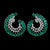 Emerald Fan Ear Climbers