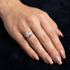 Celeste Twin Stone Ring