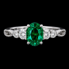 Emerald Royale Diamond Ring