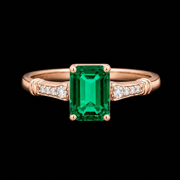 Emerald-Cut Ring