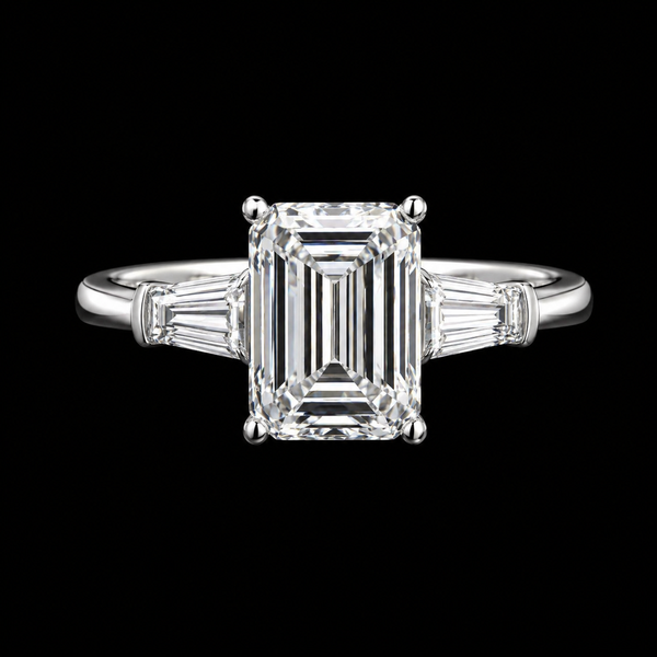 Radiant Royale Moissanite Ring