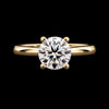 Moissanite Solitaire Ring
