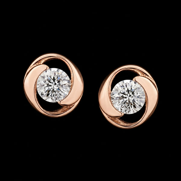Orbit Solitaire Studs