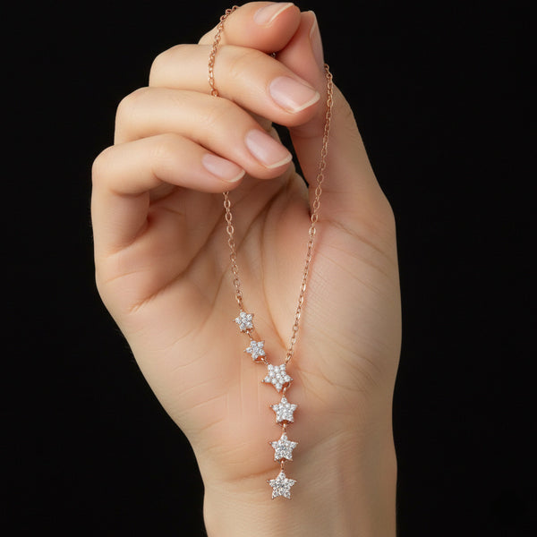 Star Drop Necklace