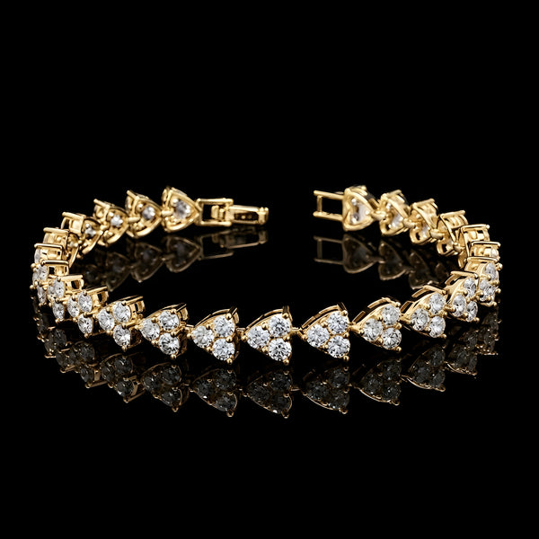 Crystal Heart Bracelet