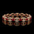 Ruby Loop Bracelet
