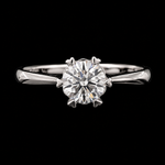 Eterna Moissanite Spark Ring