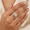 Eternal Bloom Diamond Ring with Rose Gold Accent