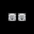 Asscher Classic Studs