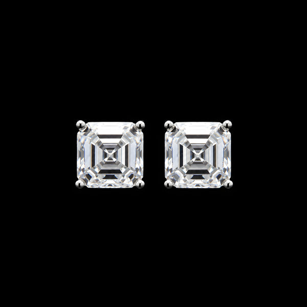 Asscher Classic Studs