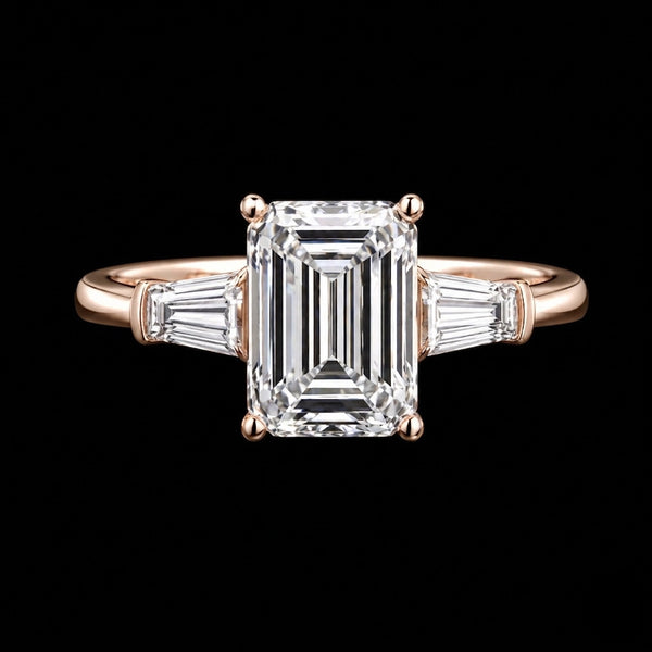 Radiant Royale Moissanite Ring