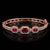 Ruby Crest Bracelet