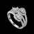 Elegant Triple Halo