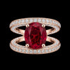 Ruby Royale Ring