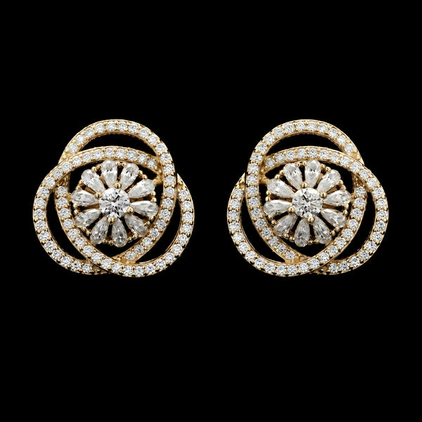 Twilight Rosette Studs
