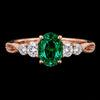 Emerald Royale Diamond Ring