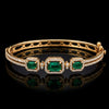 Emerald Crest Bracelet