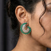 Emerald Fan Ear Climbers