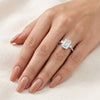 Eterna Radiance Emerald-Cut Diamond Ring