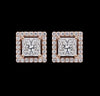 Square Halo Studs
