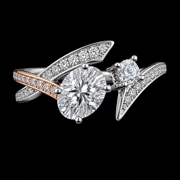 Celestia Twist Ring