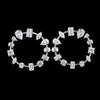 Fancy Shape Circle Hoops