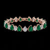 Emerald Drop Bracelet