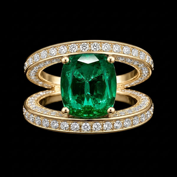 Emerald Royale Ring