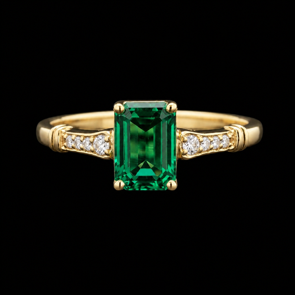 Emerald-Cut Ring