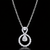 Infinity Diamond Pendant Necklace in Sterling Silver – Timeless & Brilliance