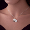 Diamond Elephant Pendant – Symbol of Luck & Elegance