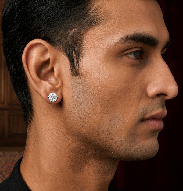 Aurora Hex Studs