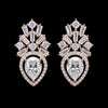 Sunburst Pear Earrings