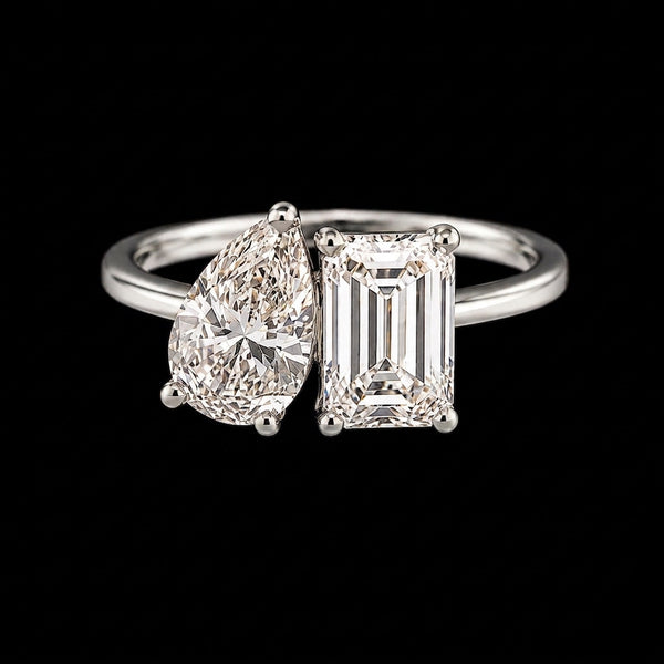 Celeste Twin Stone Ring
