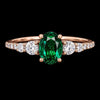 Verdant Luxe Emerald Diamond Ring
