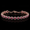Ruby Charm Bracelet
