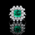 Emerald Halo Brilliance Ring – Precision-Cut Diamond Elegance