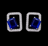 Blue Frame Stud