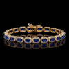 Blue Halo Bracelet