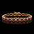 Ruby Halo Bracelet