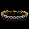 Blue Charm Bracelet