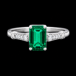 Emerald-Cut Ring