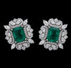 Emerald Bloom Stud
