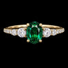 Verdant Luxe Emerald Diamond Ring