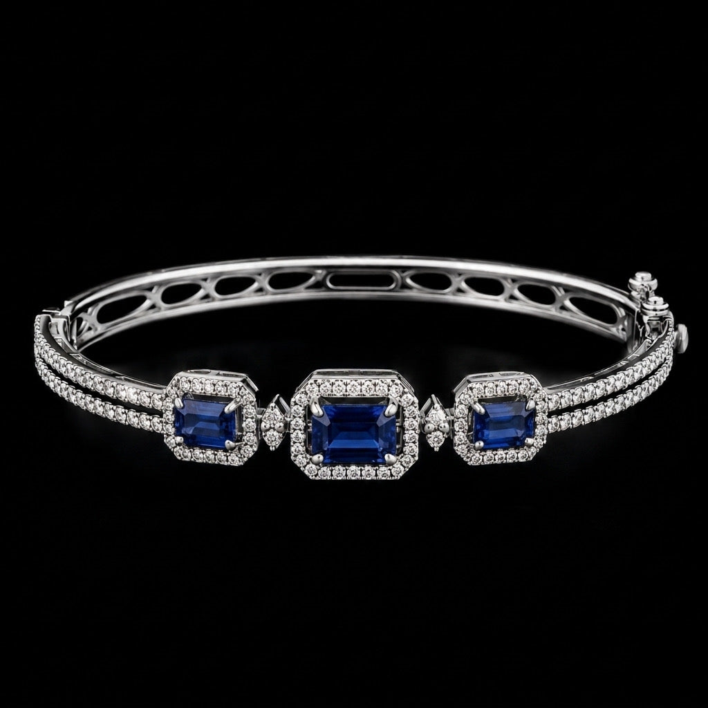Blue Crest Bracelet