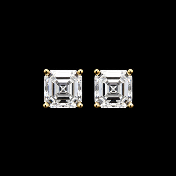 Asscher Classic Studs