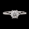 Eterna Moissanite Spark Ring