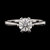 Eterna Moissanite Spark Ring