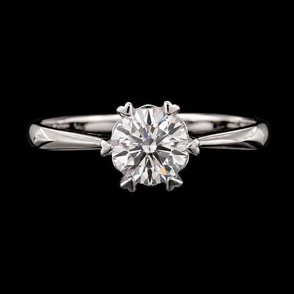Eterna Moissanite Spark Ring