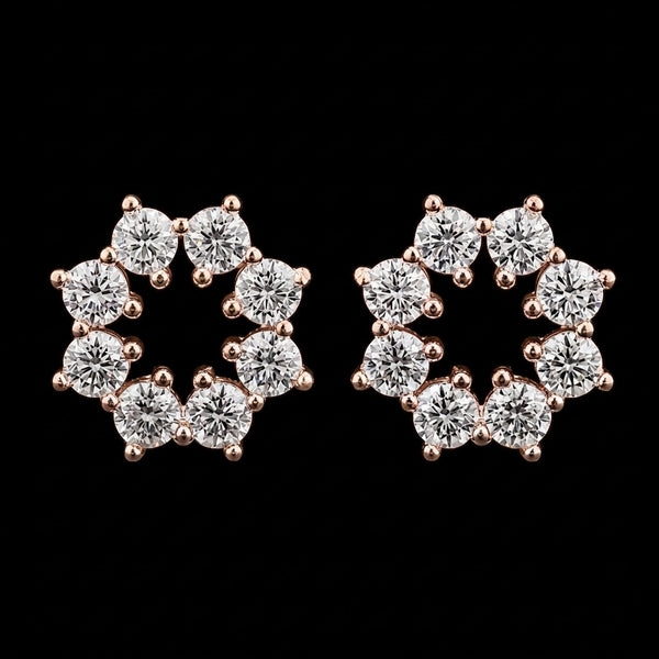 Luna Circle Studs